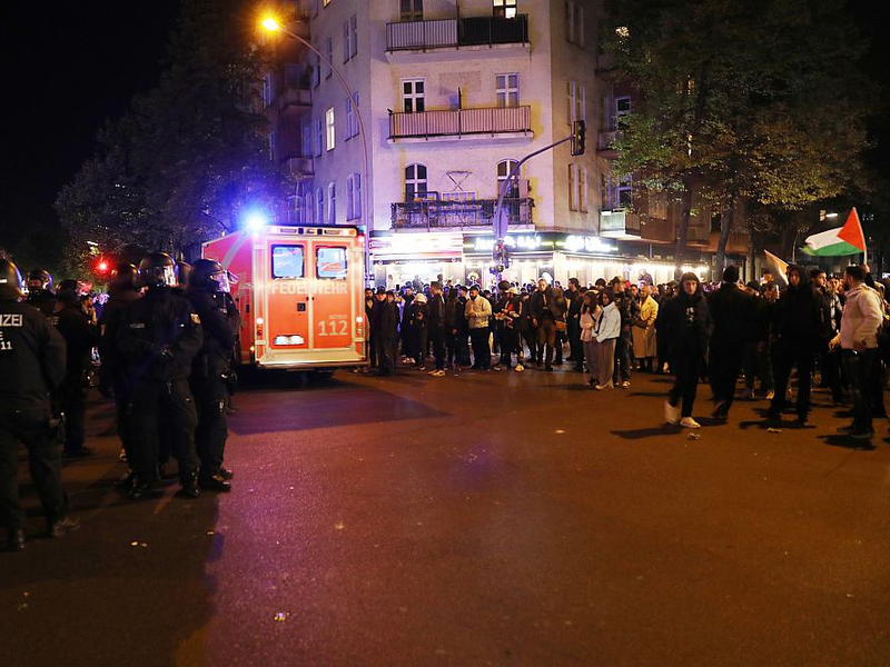 Verbotene Pro-Palästina-Demo am 18.10.2023 - Foto: über dts Nachrichtenagentur
