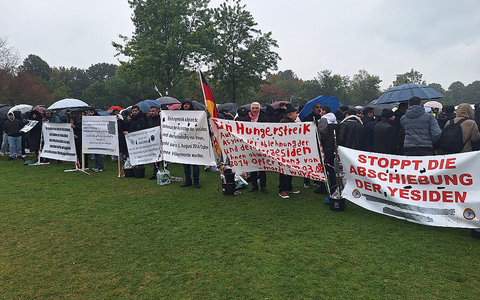 Jesiden-Protest am 19.10.2023 - Foto: über dts Nachrichtenagentur