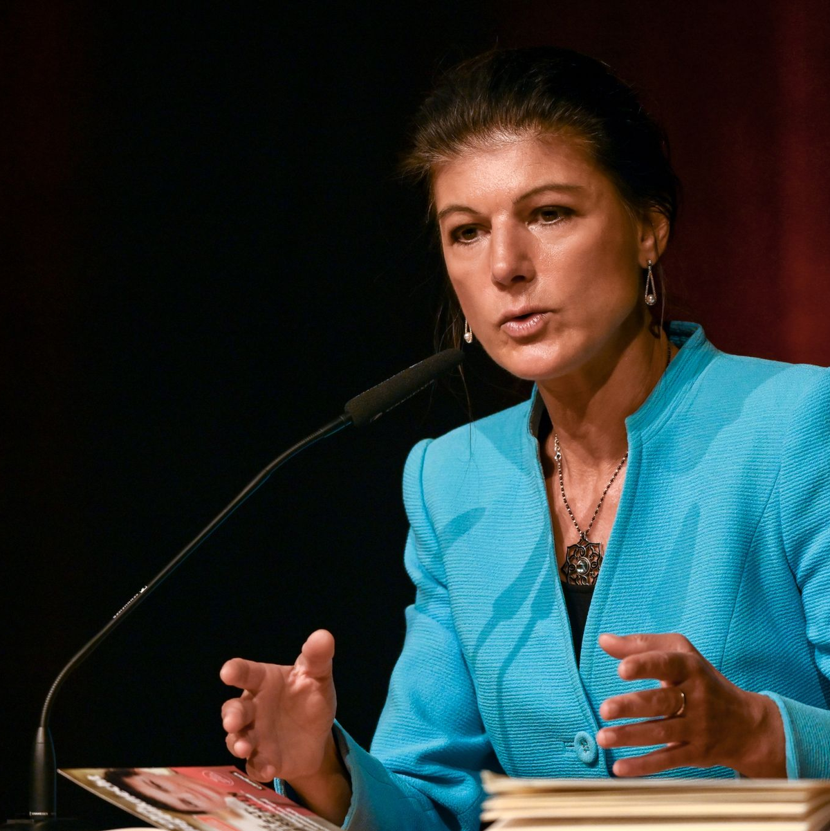 Sahra Wagenknecht will womöglich eine neue Partei gründen. - Foto: Heiko Rebsch/dpa