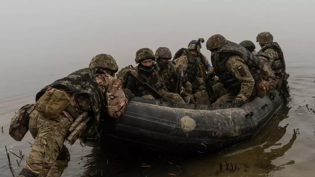 Die ukrainischen Streikräfte wollen das Gebiet Cherson von der russischen Besatzung befreien. - Bild: Alex Babenko/AP/dpa