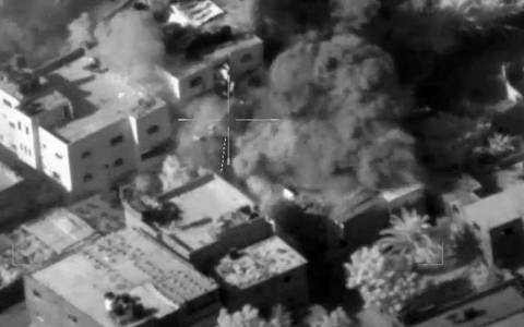 Luftschlag der israelischen Armee am 19.10.2023 - Foto: über dts Nachrichtenagentur