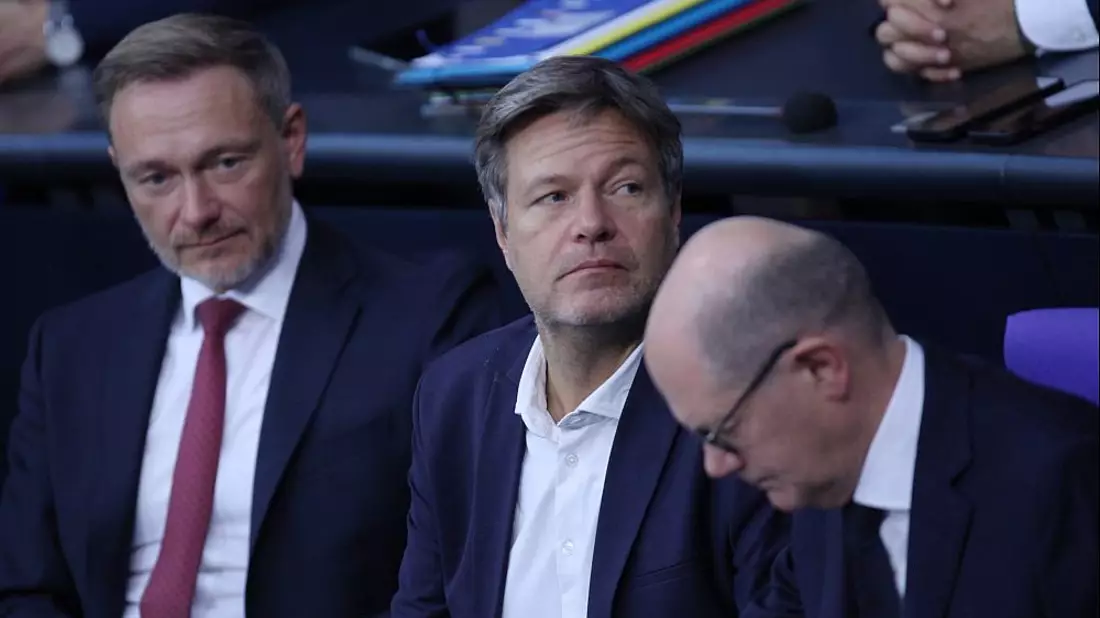 Christian Lindner, Robert Habeck, Olaf Scholz (Archiv) - Bild: über dts Nachrichtenagentur