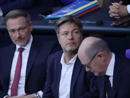 Christian Lindner, Robert Habeck, Olaf Scholz (Archiv) - Foto: über dts Nachrichtenagentur