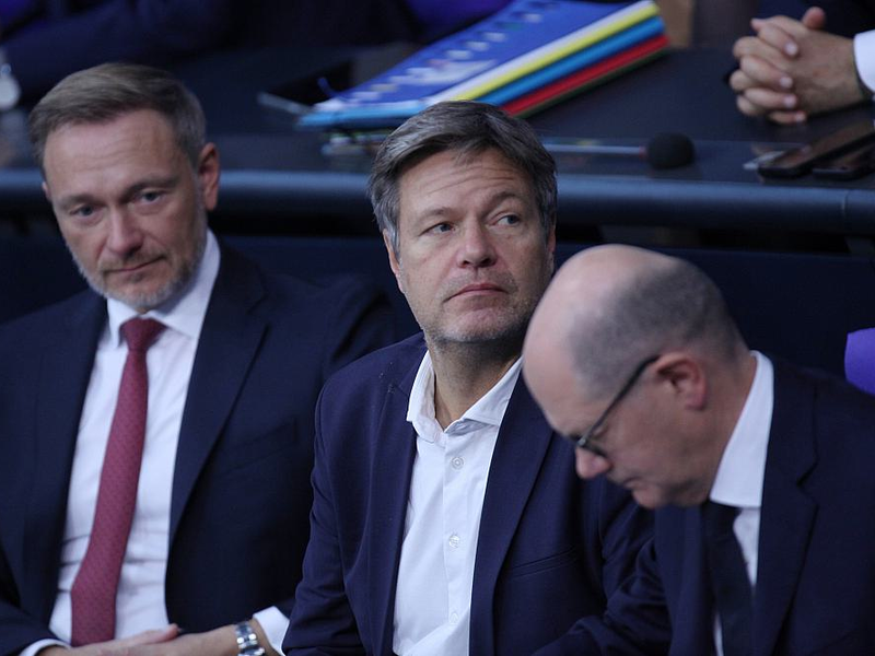 Christian Lindner, Robert Habeck, Olaf Scholz (Archiv) - Foto: über dts Nachrichtenagentur