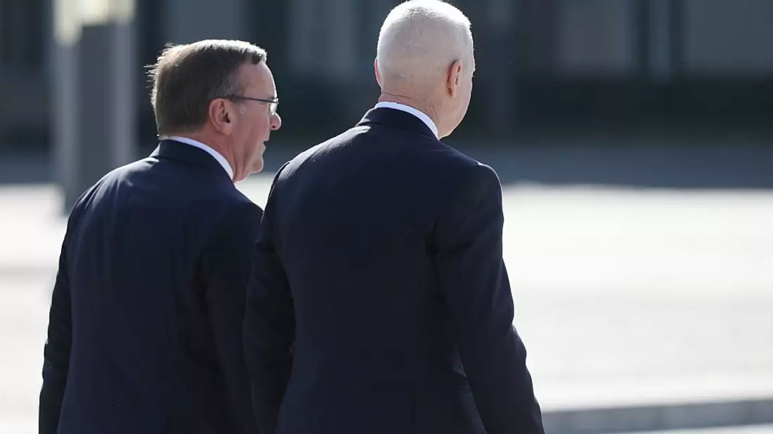 Boris Pistorius und Yoav Gallant (Archiv) - Bild: über dts Nachrichtenagentur
