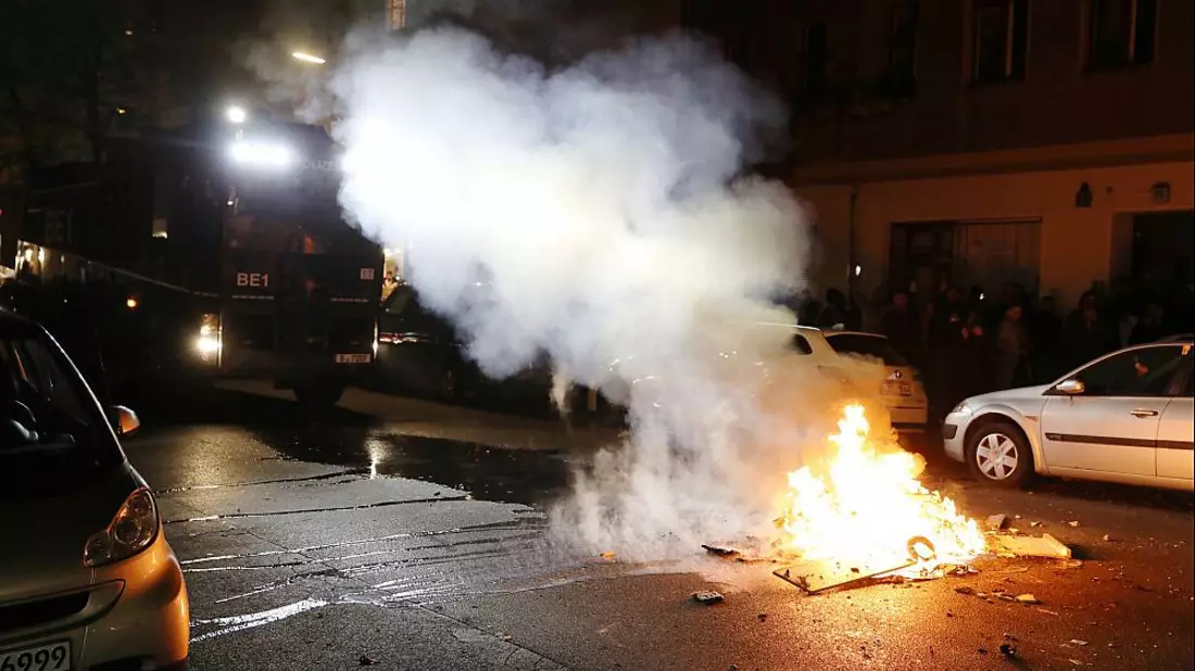 Verbotene Pro-Palästina-Demo am 18.10.2023 - Bild: über dts Nachrichtenagentur