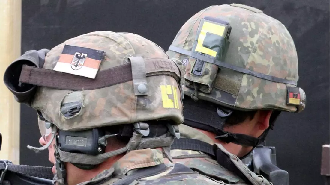 Bundeswehr-Helme (Archiv) - Bild: über dts Nachrichtenagentur