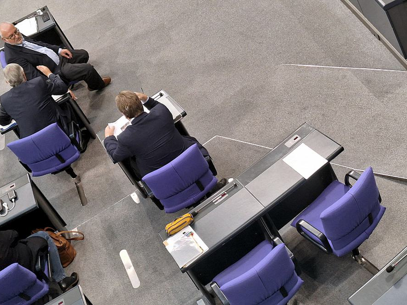 Linksfraktion am 20.10.2023 - Foto: über dts Nachrichtenagentur