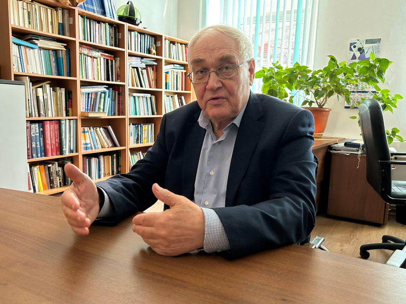 Der Soziologe Lew Gudkow ist wissenschaftlicher Leiter von Russlands einzigem unabhängigem Meinungsforschungsinstitut Lewada. - Foto: Ulf Mauder/dpa