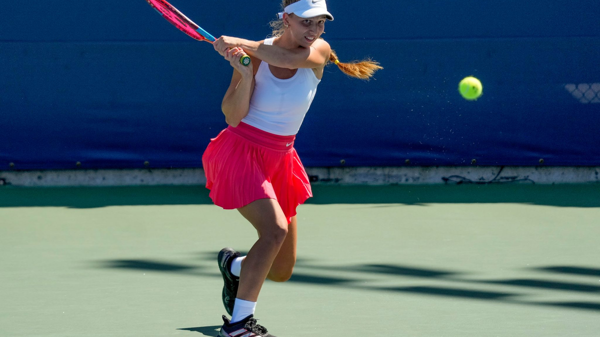 Tamara Korpatsch hat in Rumänien das Finale erreicht. - Foto: John Minchillo/AP/dpa