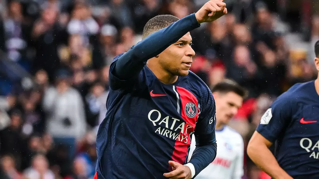 Kylian Mbappe brachte Paris Saint-Germain mit 1:0 in Führung. - Bild: Matthieu Mirville/ZUMA Press Wire/dpa