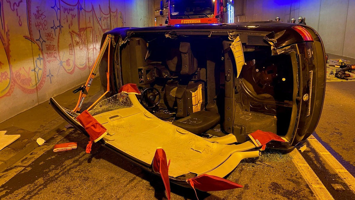 FW-EN: Großübung im Engelberttunnel - Foto: presseportal.de