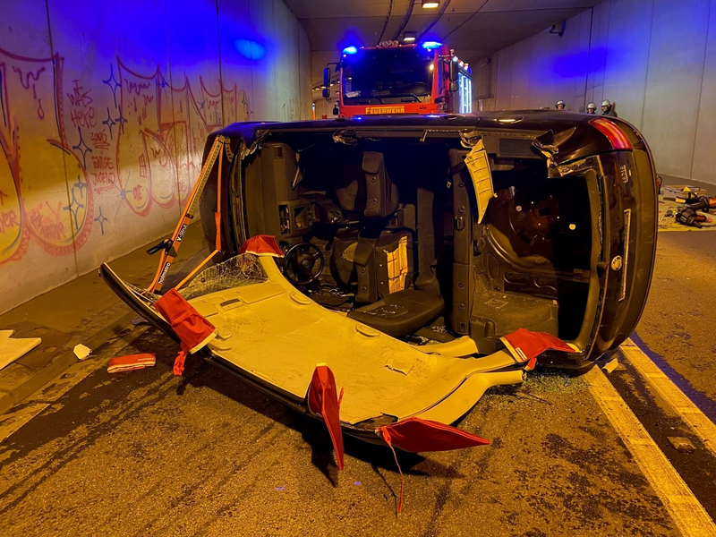 FW-EN: Großübung im Engelberttunnel - Foto: presseportal.de