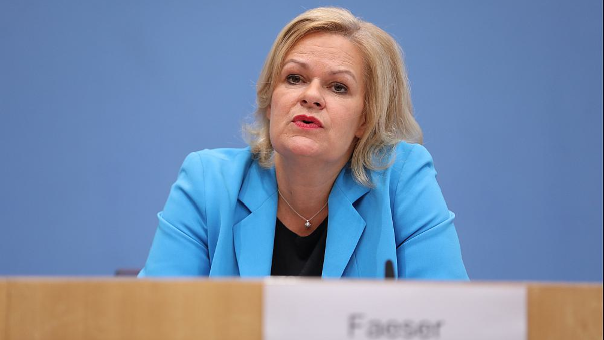 Nancy Faeser (Archiv) - Foto: über dts Nachrichtenagentur