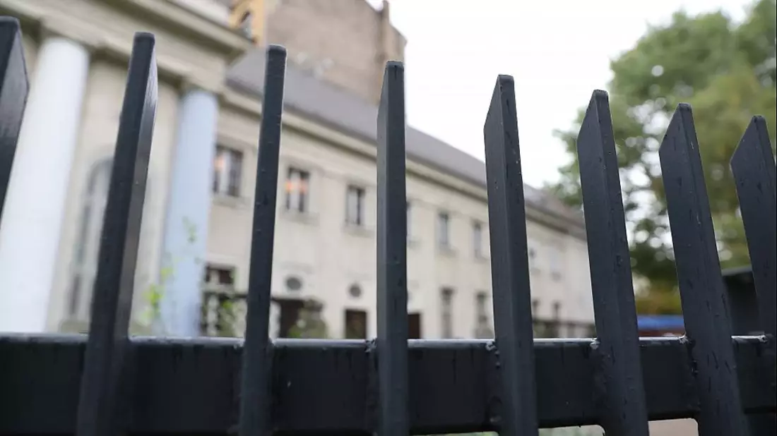 Sicherheitszaun vor Synagoge (Archiv) - Bild: über dts Nachrichtenagentur