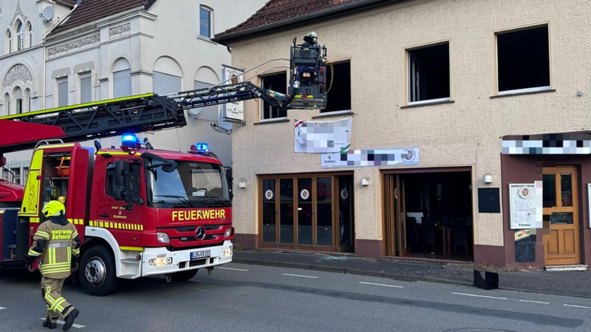 FW-DT: Feuer 3 - Brand in Restaurant - Foto: presseportal.de