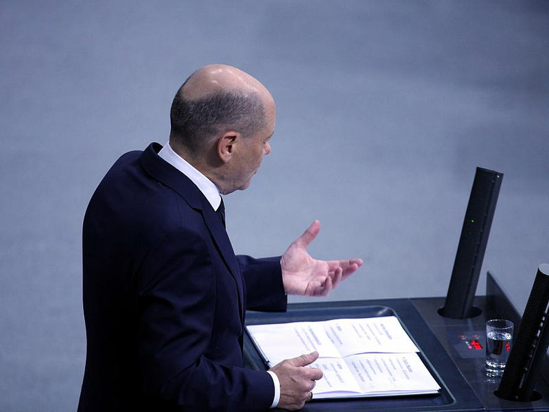 Olaf Scholz am 19.10.2023 - Foto: über dts Nachrichtenagentur