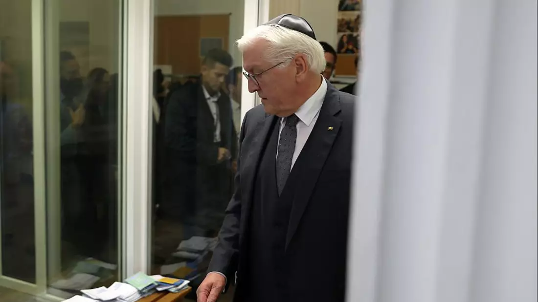 Frank-Walter Steinmeier bei jüdischer Gemeinde (Archiv) - Bild: über dts Nachrichtenagentur