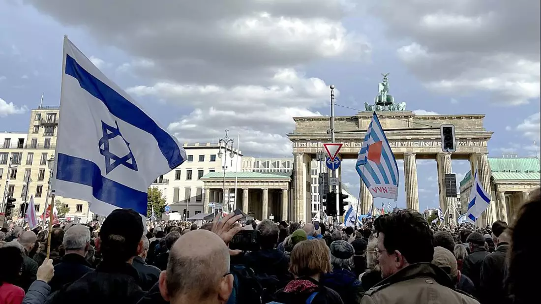 Pro-Israel-Demo am 22.10.2023 - Bild: über dts Nachrichtenagentur