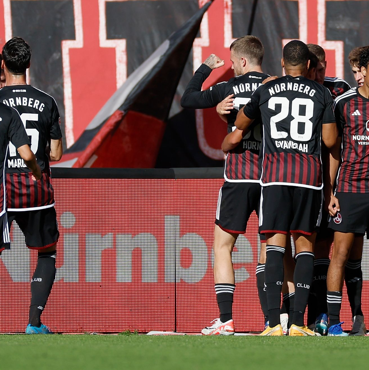 Der 1. FC Nürnberg hat sich mit 3:1 gegen Hertha BSC durchgesetzt. - Foto: Heiko Becker/dpa