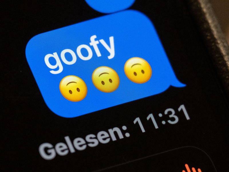 «Goofy» ist das Jugendwort des Jahres 2023. - Foto: Carla Benkö/dpa