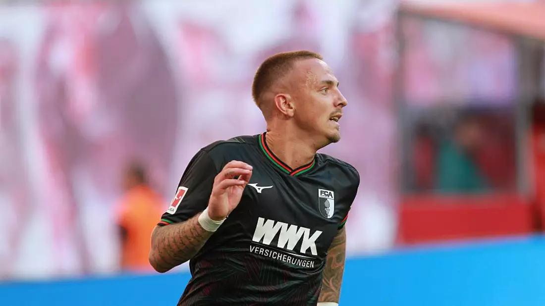 Phillip Tietz (FC Augsburg) (Archiv) - Bild: über dts Nachrichtenagentur