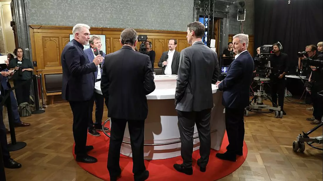 Elefantenrunde im Schweizer Fernsehen am 22.10.2023 - Bild: über dts Nachrichtenagentur