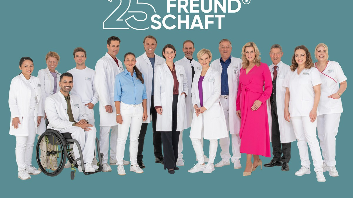 25 Jahre „In aller Freundschaft“ wird mit Jubiläumsfolge im Ersten, Fanfest und Livestream in Leipzig gefeiert - Foto: presseportal.de