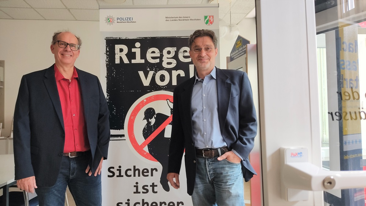 POL-KR: Aktionswochenende: Polizei berät zum Einbruchschutz - Foto: presseportal.de