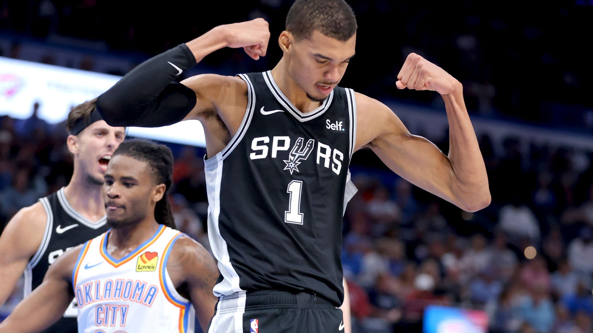 Victor Wembanyama von den San Antonio Spurs gilt als größtes NBA-Versprechen seit LeBron James. - Foto: Sarah Phipps/AP/dpa