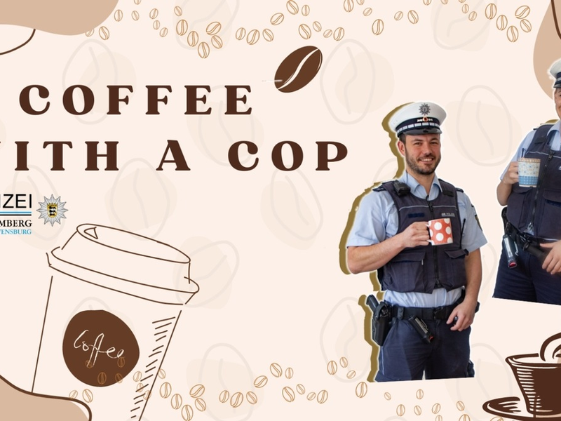 PP Ravensburg: Coffee with a Cop am 31.10.23 in Sigmaringen - Bürgerinnen und Bürger im Gespräch mit der Polizei - Foto: presseportal.de