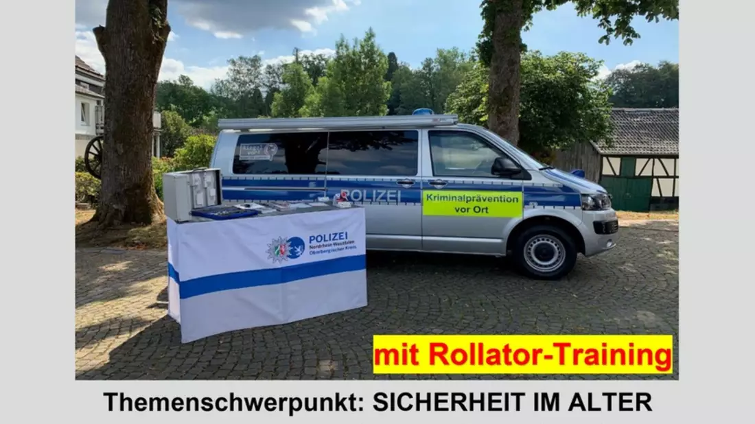 POL-GM: Sicherheit im Alter - Mobile Beratungsstelle der Polizei auf dem Markt - Bild: presseportal.de