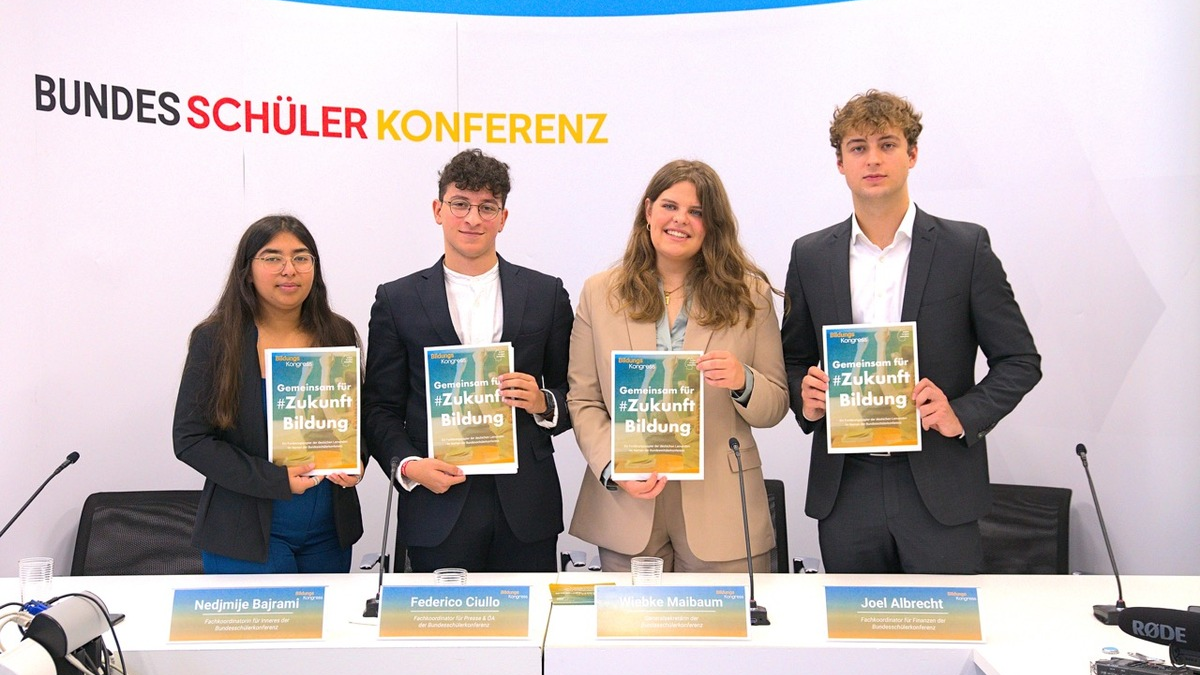 Bundesschülerkonferenz veröffentlicht Forderungspapier für radikale Bildungswende - Foto: presseportal.de