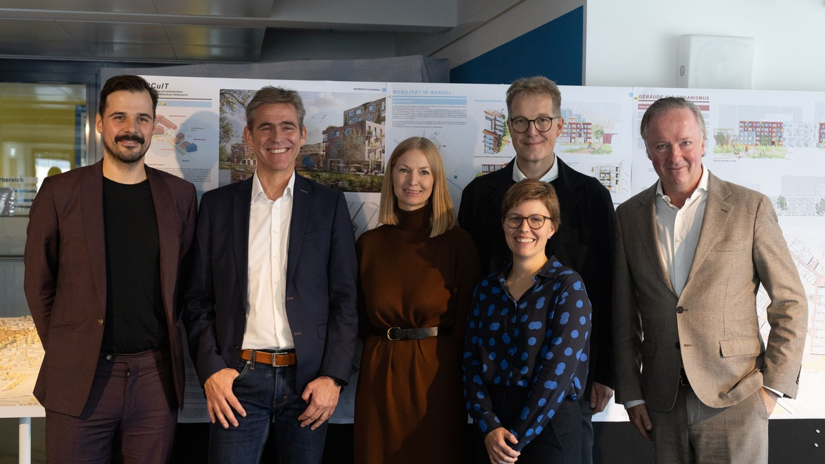 Ein zukunftsweisendes Bauvorhaben in Wilhelmsburg für ganz Hamburg - OTTO WULFF entwickelt im Neubauquartier der IBA Hamburg ein kreislaufwirtschaftliches Pilotprojekt - Foto: presseportal.de
