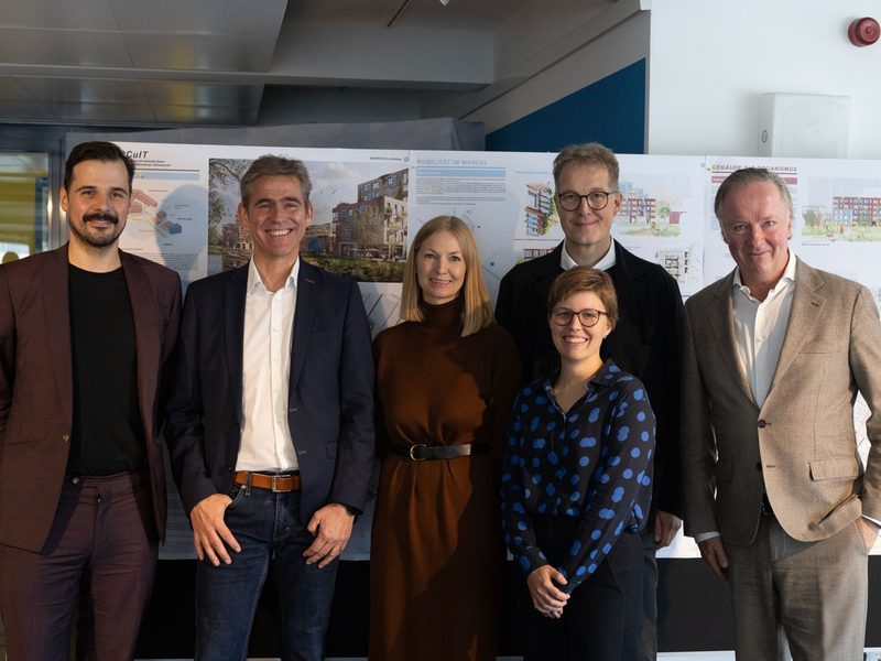 Ein zukunftsweisendes Bauvorhaben in Wilhelmsburg für ganz Hamburg - OTTO WULFF entwickelt im Neubauquartier der IBA Hamburg ein kreislaufwirtschaftliches Pilotprojekt - Foto: presseportal.de