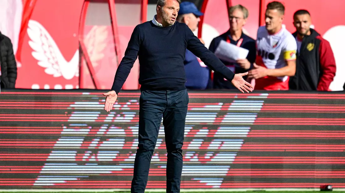 Ist nicht mehr Trainer von Ajax Amsterdam: Maurice Steijn. - Bild: Olaf Kraak/ANP/dpa