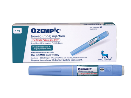 Ein Pen mit dem Original Präparat Ozempic. - Foto: --/Novo Nordisk/dpa