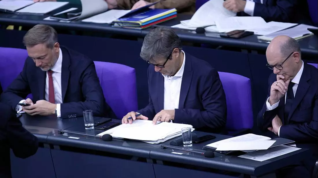 Christian Lindner, Robert Habeck, Olaf Scholz (Archiv) - Bild: über dts Nachrichtenagentur