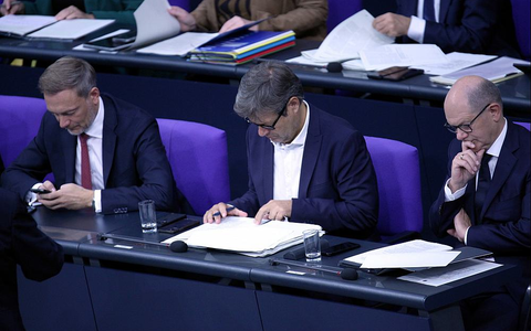 Christian Lindner, Robert Habeck, Olaf Scholz (Archiv) - Foto: über dts Nachrichtenagentur