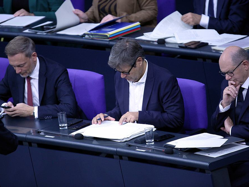 Christian Lindner, Robert Habeck, Olaf Scholz (Archiv) - Foto: über dts Nachrichtenagentur