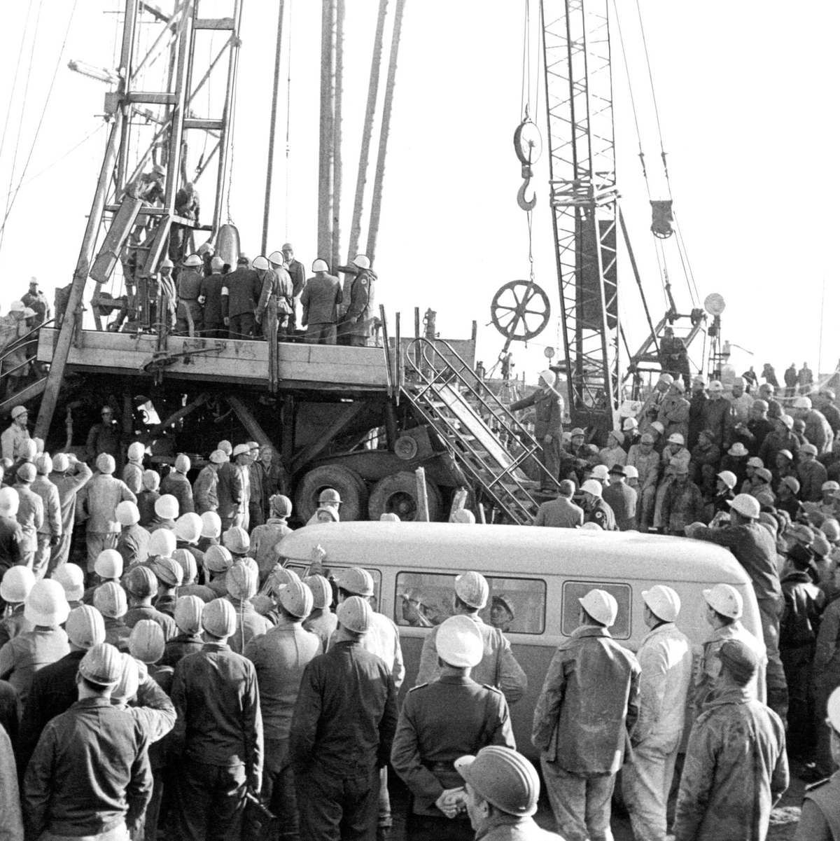 7. November 1963 - Tag der Rettung. - Foto: picture alliance / dpa