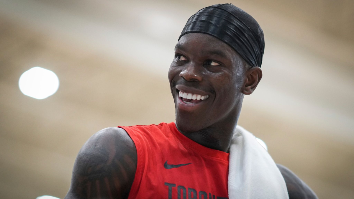 Dennis Schröder hat bei seinem NBA-Debüt für die Toronto Raptors überzeugt. - Foto: Darryl Dyck/The Canadian Press/AP/dpa