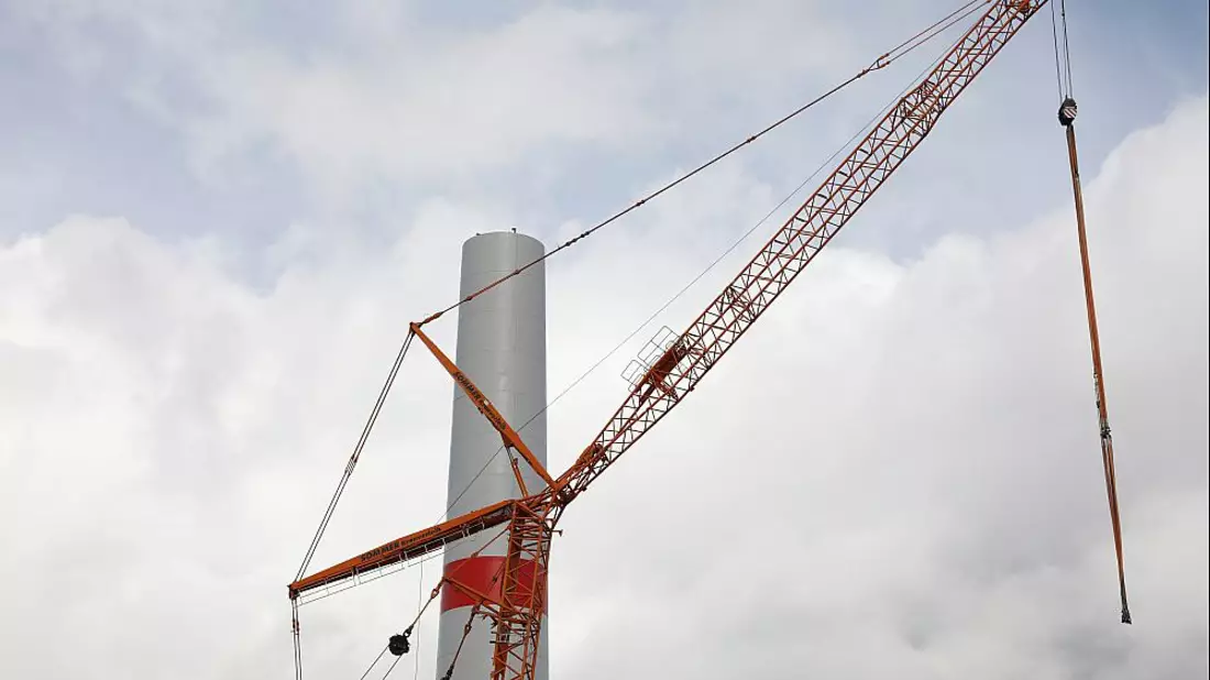 Windrad-Bau (Archiv) - Bild: über dts Nachrichtenagentur