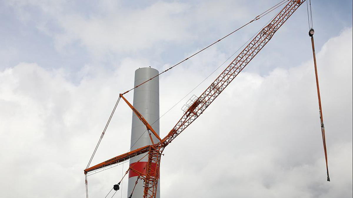 Windrad-Bau (Archiv) - Foto: über dts Nachrichtenagentur