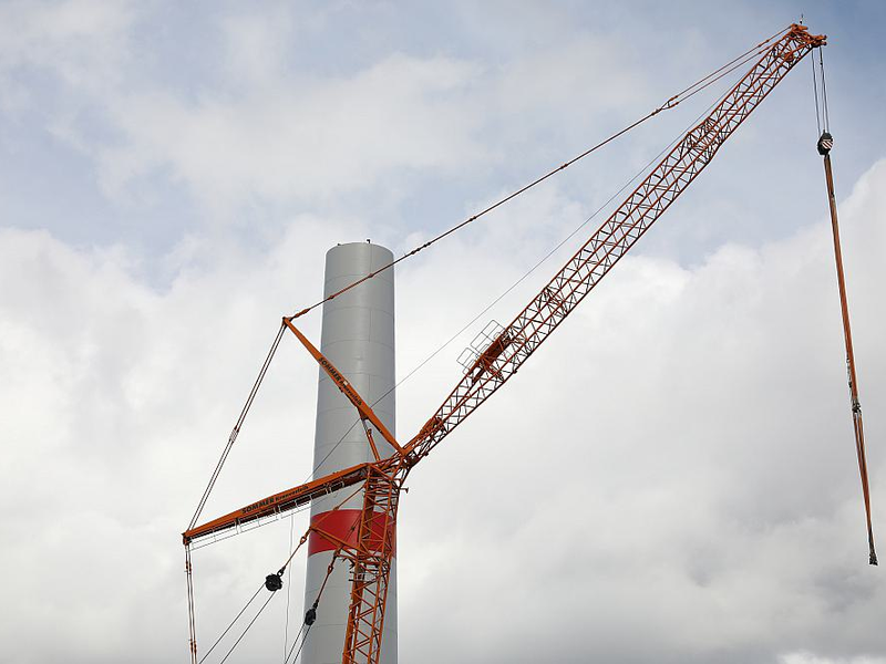 Windrad-Bau (Archiv) - Foto: über dts Nachrichtenagentur