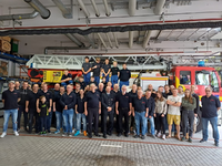 FW-OG: Pompiers aus Lons-le-Saunier zu Besuch in Offenburg - Foto: presseportal.de