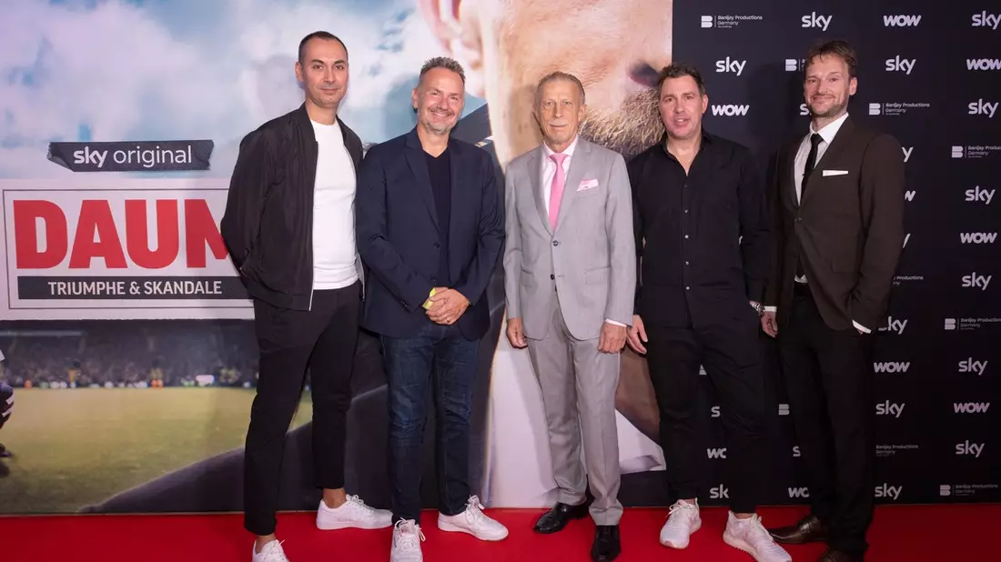 Geburtstagspremiere von Sky Original Dokumentation Daum - Triumphe & Skandale heute in Köln - ab 27. Oktober auf Sky und dem Streamingdienst WOW - Bild: presseportal.de