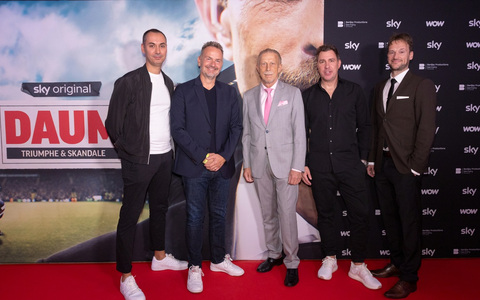 Geburtstagspremiere von Sky Original Dokumentation Daum - Triumphe & Skandale heute in Köln - ab 27. Oktober auf Sky und dem Streamingdienst WOW - Foto: presseportal.de