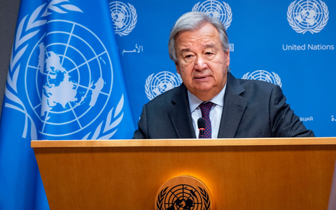 Der Generalsekretär der Vereinten Nationen, António Guterres. - Foto: Craig Ruttle/AP/dpa