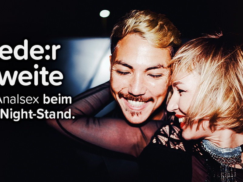 Vorliebe für Analsex: Jede:r Zweite macht's beim One-Night-Stand - Foto: presseportal.de